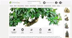 Desktop Screenshot of bonsaje.eu